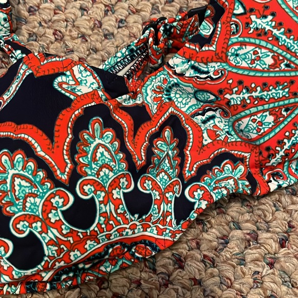 Colorful bathing suit top - Picture 2 of 6